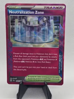 Pokemon Neutralization Zone ACE SPEC Stadium Trainer SFA 060/064 Holo English NM - Image 1