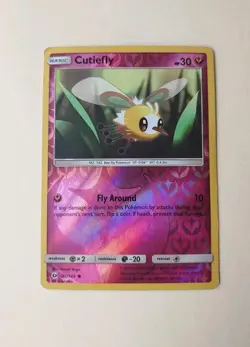 Cutiefly 92/149 Reverse Holo : SM Base Set Pokemon TCG - MP - Image 1