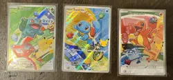 Pokemon First Partner Collection Bulbasaur 037, Charmander 038, Squirtle 039 - Image 1