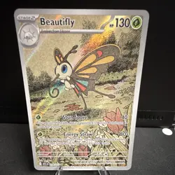 Pokemon Beautifly 219/217 Astral Radiance Secret Rare Full Art Holo 130HP - Image 1