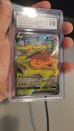 2022 Pokemon Charizard V SWSH260 CGC 10 Gem Mint - Image 2