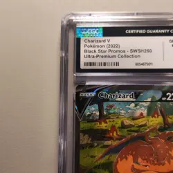 2022 Pokemon Charizard V SWSH260 CGC 10 Gem Mint - Image 5