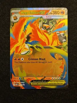 Mega Emboar ex MEP 035 Blackstar Promo ME: Ascended Heroes - Image 1