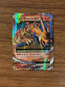 Ultra Rare M Charizard EX, card number 13/108, from the XY-Evolutions set. - Image 1