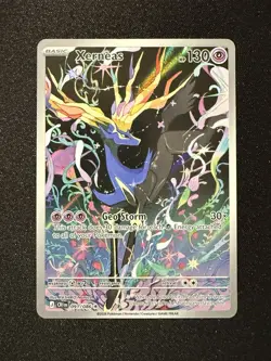 Pokemon TCG Xerneas 091/086 Chaos Rising Illustration Rare Holo Full Art (EN) - Image 1