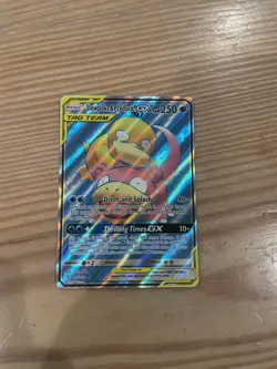 2019 Pokemon Card Slowpoke And Psyduck GX Tag Team - Image 1