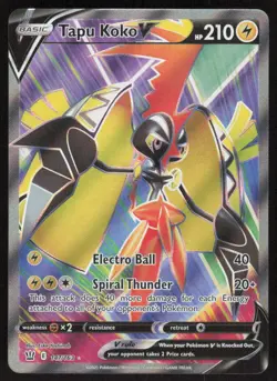 Tapu Koko V 147/163 Ultra Rare Battle Styles Pokemon Near Mint - Image 1