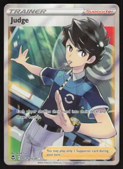 Judge TG25/TG30 Ultra Rare Silver Tempest Trainer Gallery Pokemon Near Mint - Image 1