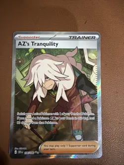 Pokemon AZ's Tranquility 106/086 Ultra Rare Holo Full Art Chaos Rising (CRI) - Image 1