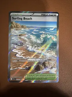 Pokemon TCG - ME04: Chaos Rising (CRI) Surfing Beach - 114/086 - Image 1