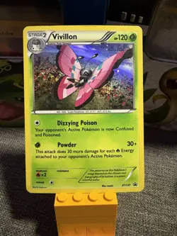 Pokemon TCG Vivillon XY137 XY Black Star Promo Holo - Image 1
