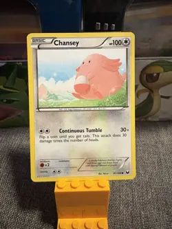 English Pokemon Regular Chansey - 81/108 - Common - Dark Explorers - Image 1