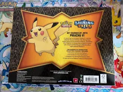 Pokemon TCG Shining Fates Pikachu V Collection Box - NEW FACTORY SEALED - Image 2
