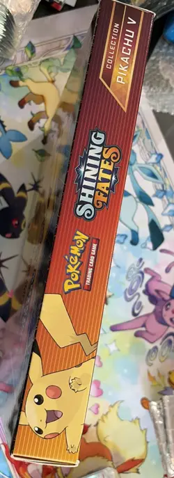 Pokemon TCG Shining Fates Pikachu V Collection Box - NEW FACTORY SEALED - Image 3