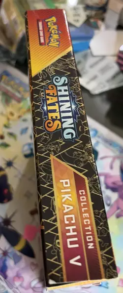 Pokemon TCG Shining Fates Pikachu V Collection Box - NEW FACTORY SEALED - Image 4