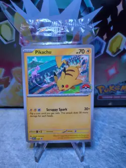Sealed Pokemon TCG - Pikachu 190 Promo - Scarlet and Violet Promo Cards - Image 1