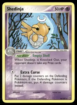 Shedinja Deoxys Deck Exclusives 014/107 Light Play Rare Pokemon TCG - Image 1