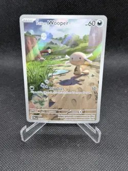 Pokemon: Paldean Wooper - Phantasmal Flames 102/094 Illustration Rare - Image 1