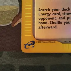 The Pokemon Company Energy Search 153/165 Expedition Reverse Holo C EN 2002 - Image 4