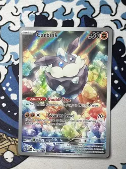 Carbink 242/217 Illustration Rare Mega Evolution Ascended Heroes Pokemon TCG NM - Image 1