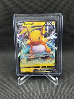 Raichu V 045/172 Holo V Rare Brilliant Stars Pokemon TCG NM/M - Image 1