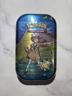 1 Pokemon Brand New Sealed Crown Zenith H22 Mini Tin Sonia and Yamper - Image 1