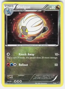Shelgon 7/20 Holo Rare Dragon Vault Pokemon Holo Lightly Played - Image 2