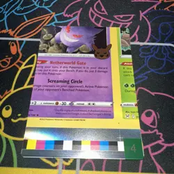 Pokemon Card - Gengar Error Miscut NFC Trick or Trade - Image 1