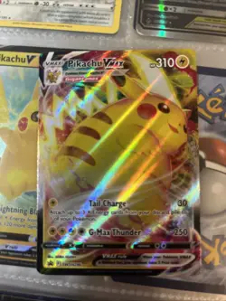 Pikachu VMAX SWSH286 Black Star Promo Ultra Rare Holo Pokemon TCG Card NM - Image 1