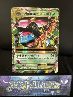Pokemon Card Mega M Venusaur EX 2/108 Evolutions Ultra Rare Holo Near Mint - Image 1