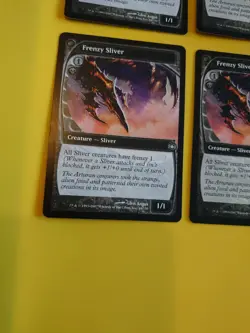 MTG Frenzy Sliver Future Sight Playset 4 cards as pics - Image 4