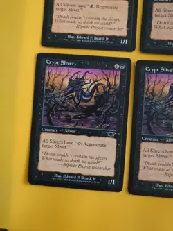Crypt SLiver playset LEgions Magic the Gathering 4Card. - Image 5