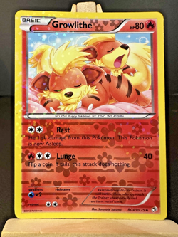 Growlithe RC4/RC25 Legendary Treasures 2013 Radiant Collection Pokemon Card TCG - Image 1