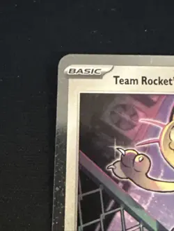 Team Rocket's Meowth 149/182 Cosmos Holo Promo Pokemon Card - Image 5