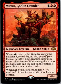 MTG SkeenAB Muxus Goblin Grandee from J22. LP. - Image 1