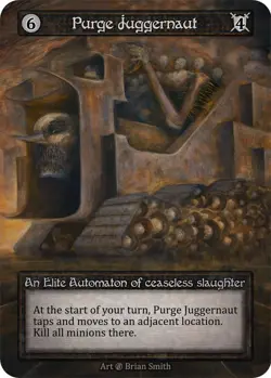 Sorcery Contested Realm Beta Purge Juggernaut - Image 1