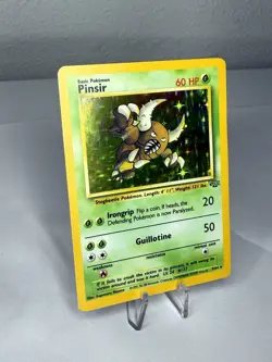 Pinsir Holo 9/64 Jungle Set Pokemon Card 1999 WOTC Vintage Rare - Image 3