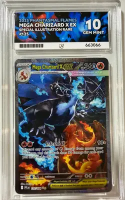 Pokemon Mega Charizard X EX 125/094 Ace 10 - Image 3