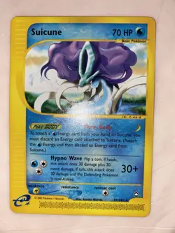 Suicune Pokemon TCG Aquapolis 37/147 Non Holo Rare English 2002 Nishida - Image 2