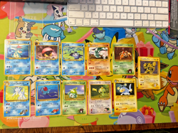 Pokemon TCG Non Holo Uncommn Rare Lot Vintage Japanese LP ( 11 card lot ) - Image 1