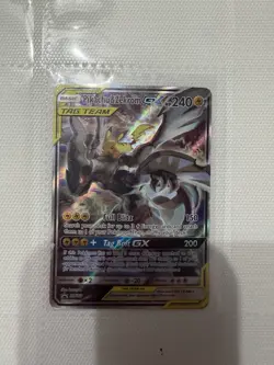 Pokemon TCG Pikachu & Zekrom GX Black Star Promo Card SM168 - Image 1