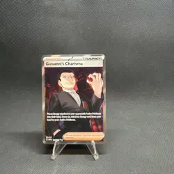 Pokemon TCG Scarlet & Violet 151: Giovanni's Charisma SR 197/165 NM - Image 1