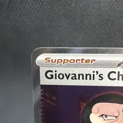 Pokemon TCG Scarlet & Violet 151: Giovanni's Charisma SR 197/165 NM - Image 3