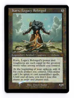 Karn, Legacy Reforged (Retro Frame) M March of the Machine: The Aftermath 99 NM - Image 1
