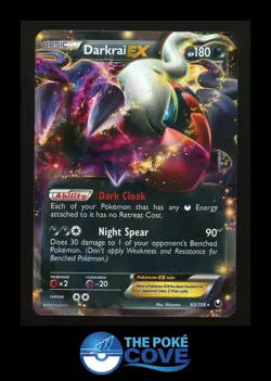 Darkrai EX 63/108 | Dark Explorers | Pokemon Rare EX Holo | MP - Image 1