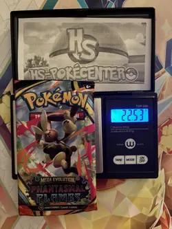 Very Heavy! 22.53g Pokemon TCG ME Phantasmal Flames Pack Sealed! - Image 1