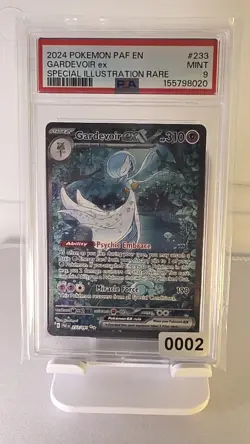 Pokemon TCG 2024 SV Paldean Fates Gardevoir ex 233/091 SIR Holo PSA 9 - Image 3