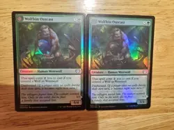 MTG - 2x Wolfkin Outcast - FOIL - Innistrad: Crimson Vow - Image 1