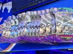 Pokemon TCG - Sun and Moon Guardians Rising Booster Pack - Factory Sealed - Image 1