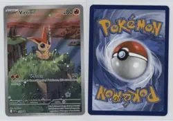Full Art - Victini Pokemon Scarlet & Violet Black Star Promo #208 - Image 3